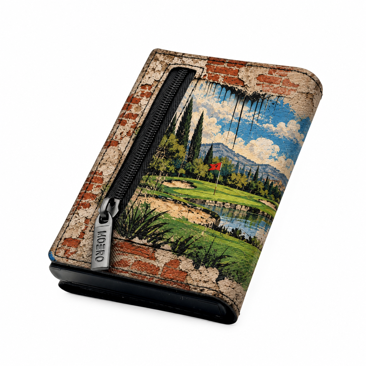 Moero Edizioni Speciali Teddy Golf portafoglio magnetico RFID