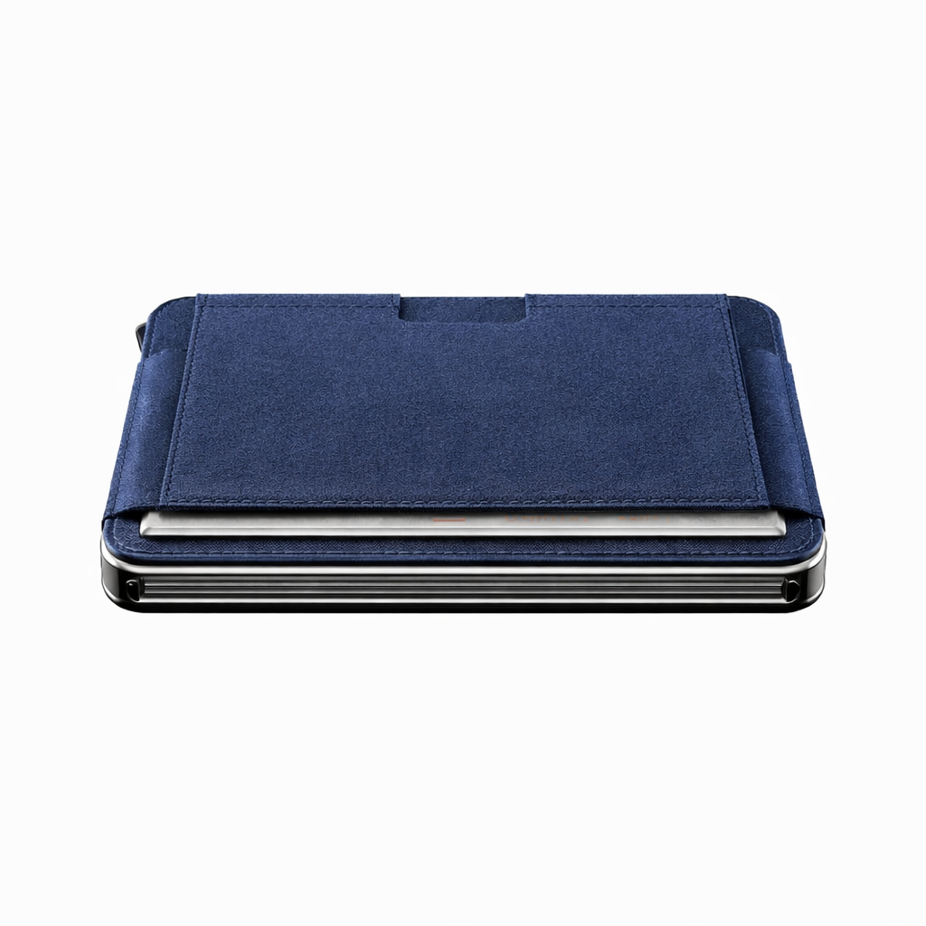 Moero Linea M2 M2 Pro portacarte MagSafe Nero RFID alluminio