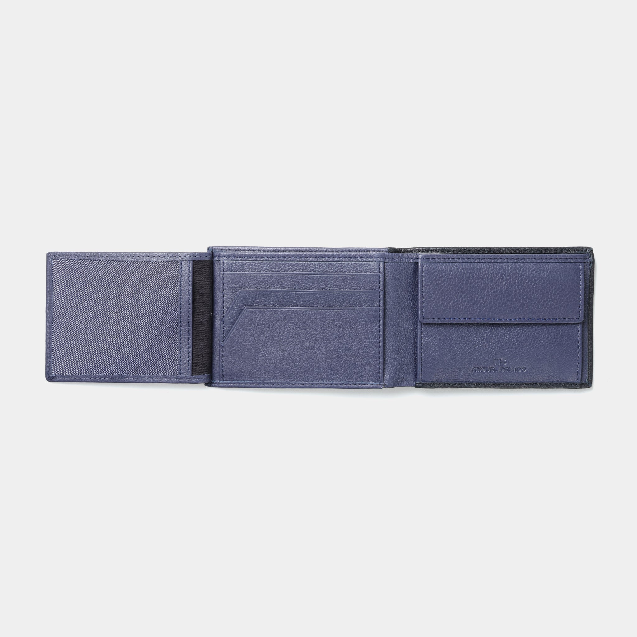 Miguel Bellido Carteras Milano portafoglio Nero RFID