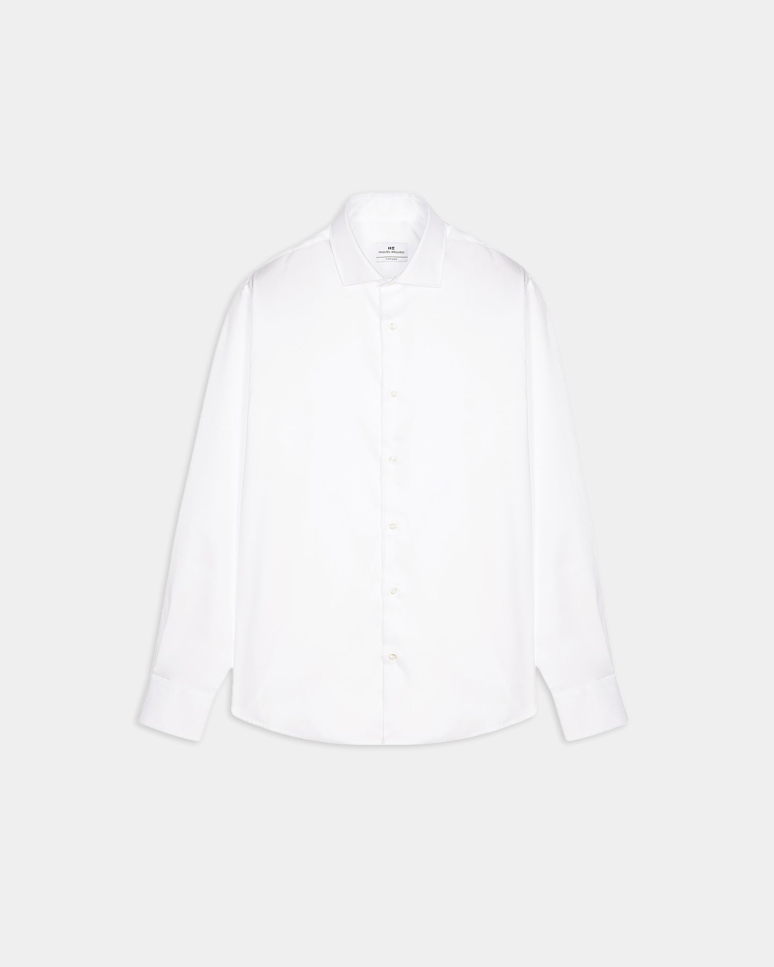 Miguel Bellido Camisas Camicia elegante in cotone con polso misto