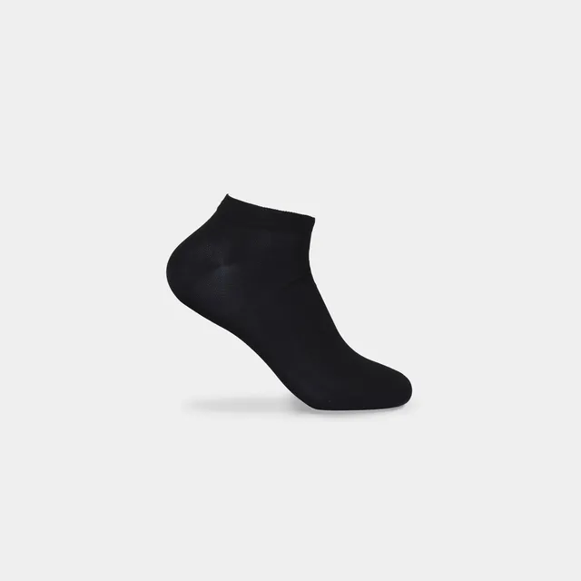 Miguel Bellido Calcetines calzino alla caviglia nero 39-42 in cotone mercerizzato