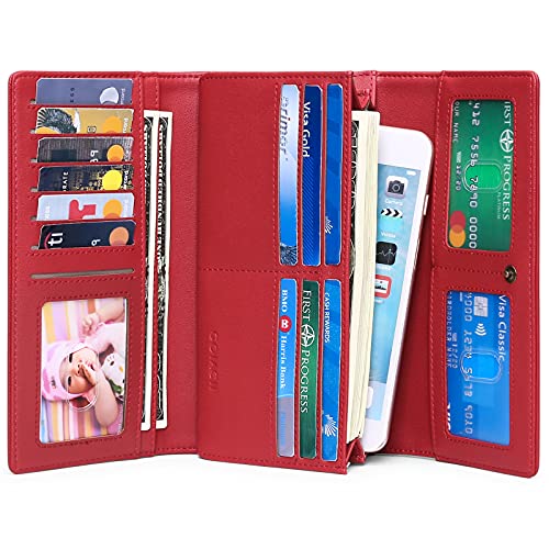 GOIACII WOMEN'S LARGE WALLET portafoglio donna grande RFID