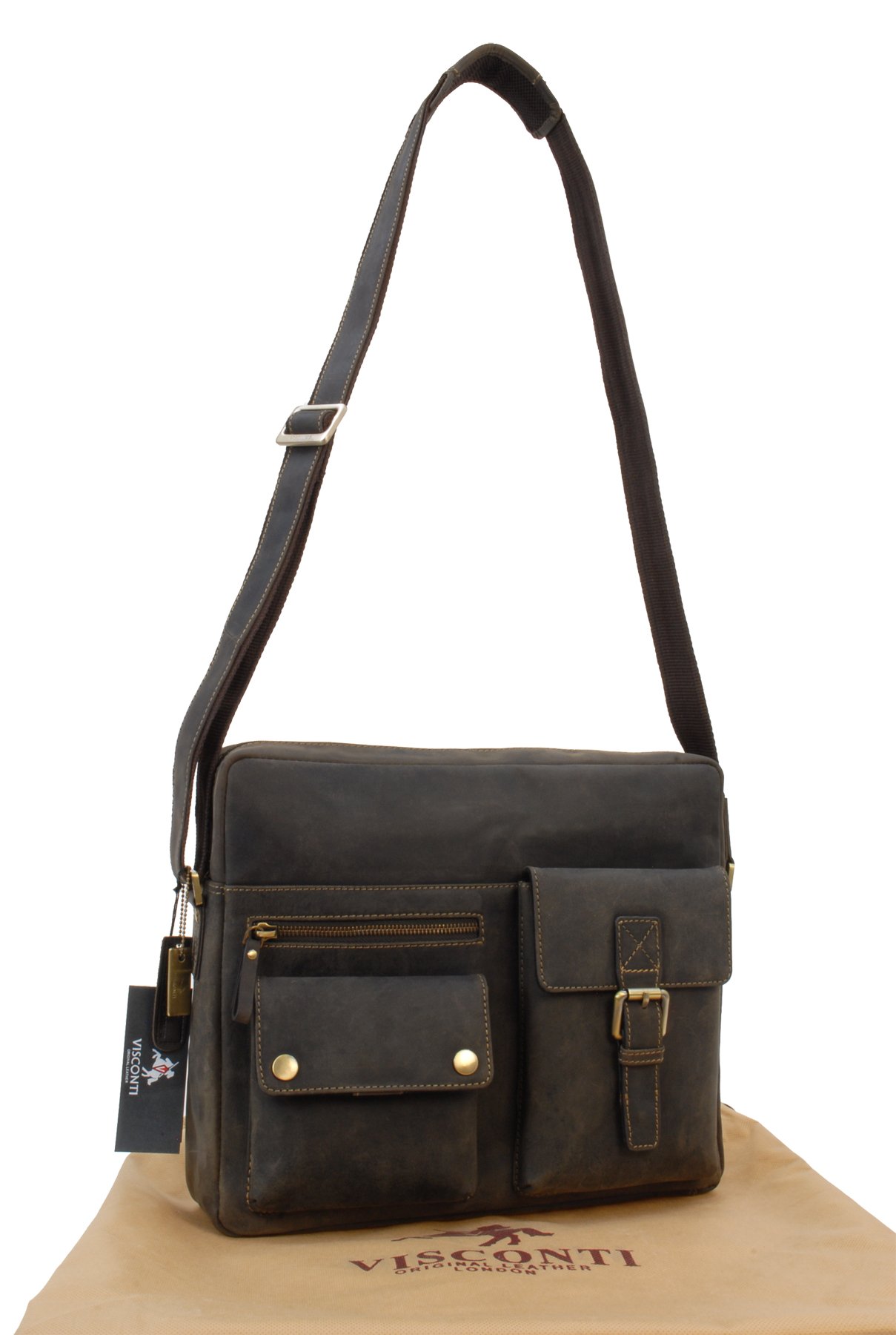 Visconti Hunters Bags 16077 Scott borsa a tracolla