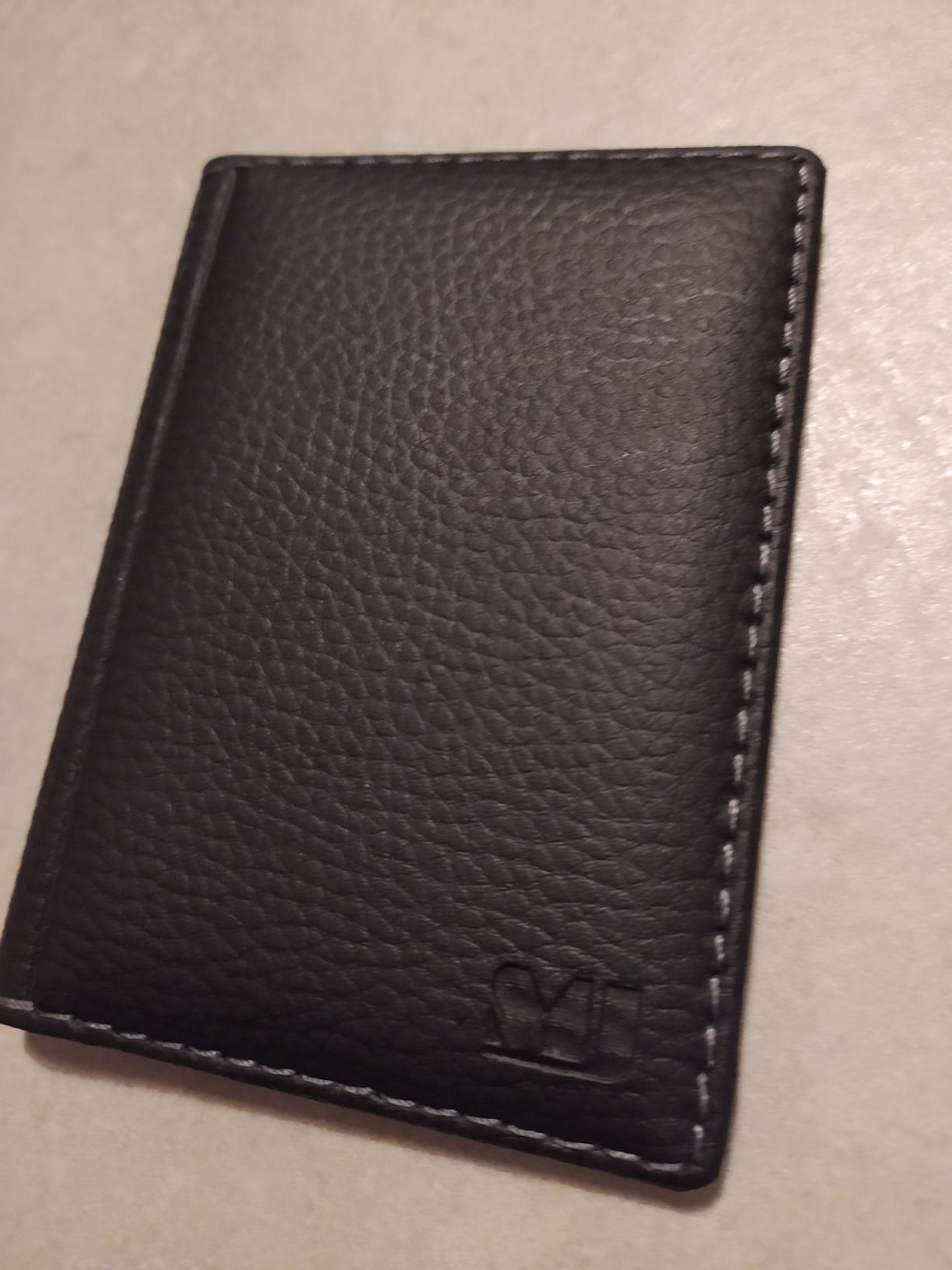 myledershop Karten- und Ausweisetuis porta documenti Design 2 Marrone