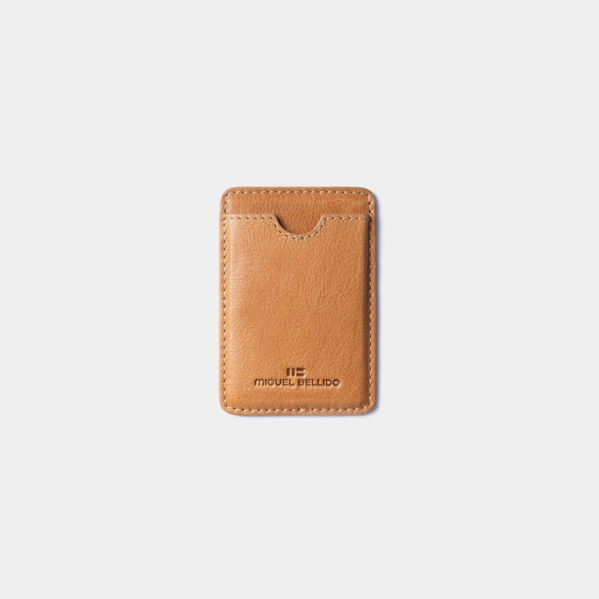 Miguel Bellido Accesorios funcionales portacarte magnetico MagSafe in pelle