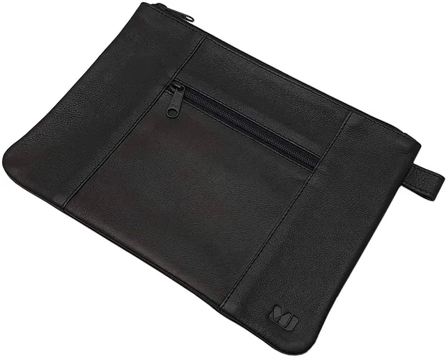 myledershop Banktaschen MJ-Design-Germany borsa in nappa nera