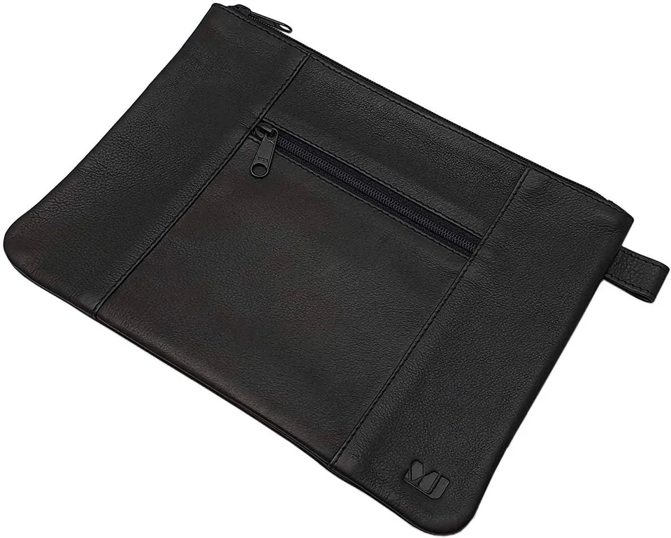 myledershop Banktaschen MJ-Design-Germany borsa in nappa nera
