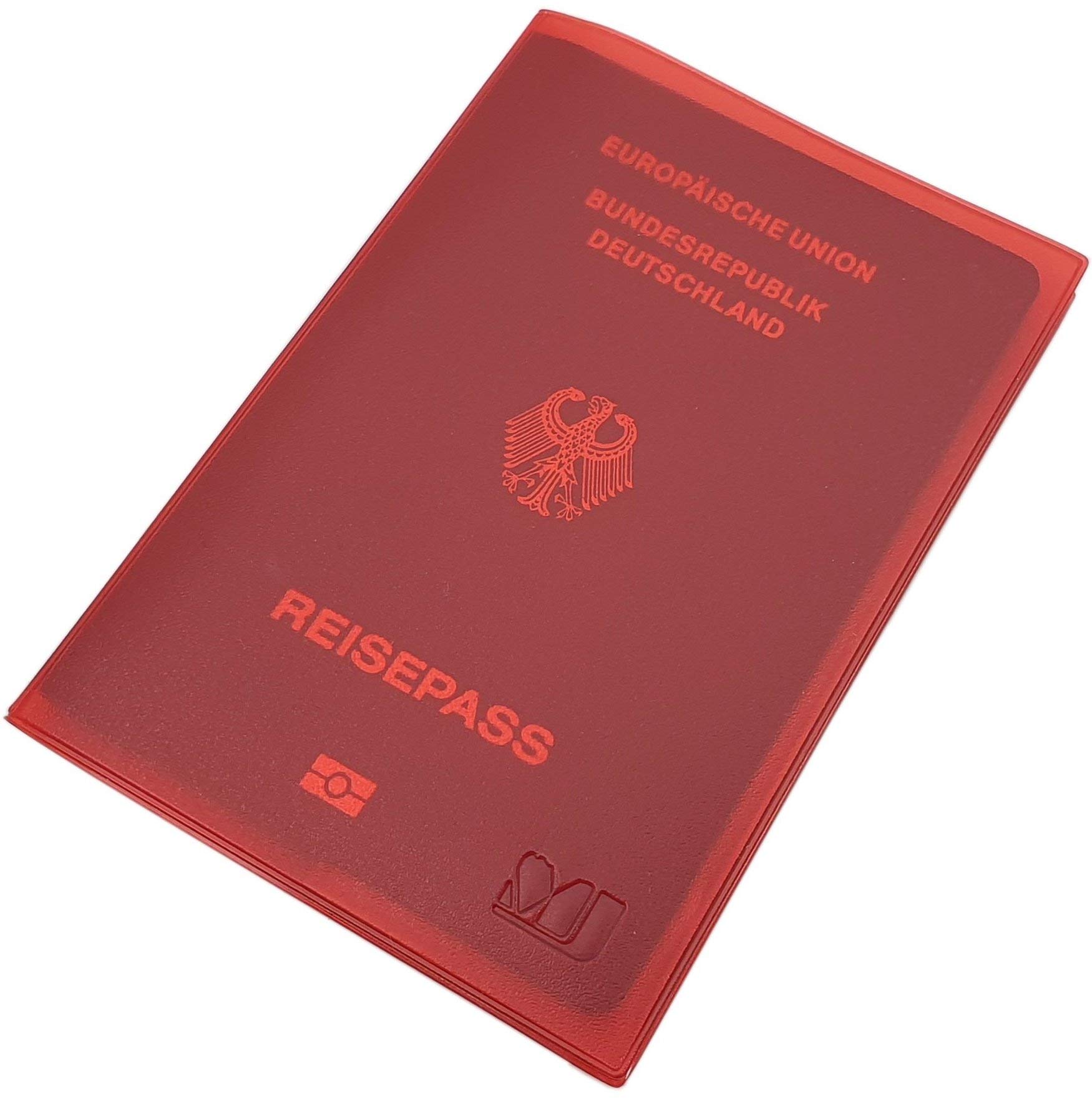 myledershop Impf- und Reisepass Mappen Custodie passaporto Verde 2 scomparti