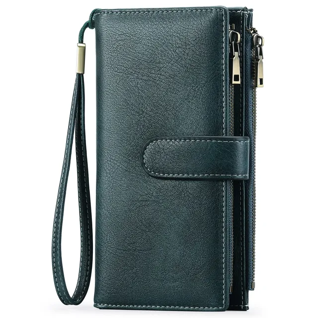 GOIACII WOMEN'S LARGE WALLET portafoglio lungo da donna RFID