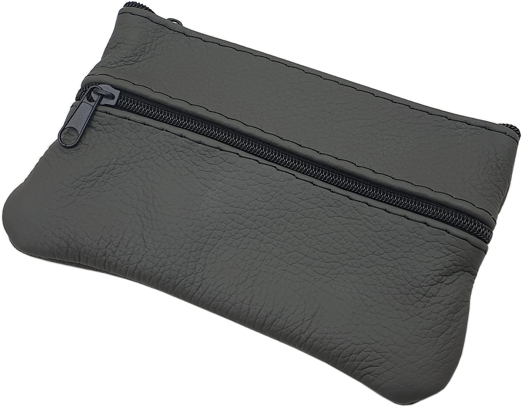myledershop Schlüsseltaschen grande portachiavi in pelle beige scuro