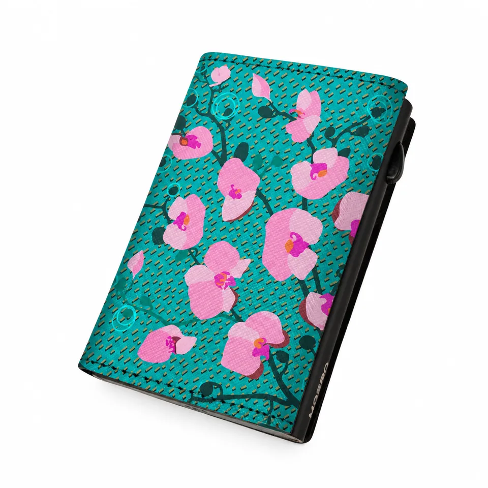 Moero Edizioni Speciali PRO Floral Orchidee di Giada portafoglio RFID
